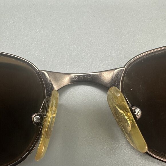 Ray-Ban RB3162 Sleek 012/47 Sunglasses Brown Metal 52-19 Flex Hinge Polarized - Picture 16 of 16